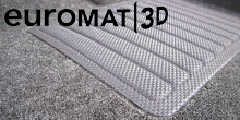Коврики в салон Euromat 3D Business серые E113205