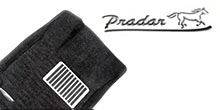 Коврики в салон Pradar 3D серые P75049